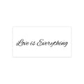 Script Quote Bumper Sticker — Elegant Cursive Car Decal